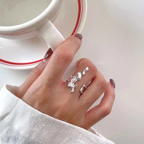 Inel din argint Freya